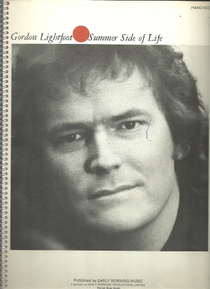 Picture of Gordon Lightfoot, Summer Side of Life, piano/vocal