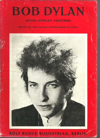 Picture of Bob Dylan, John Wesley Harding, German edition