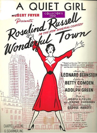 Picture of A Quiet Girl, from "Wonderful Town", Leonard Bernstein/ Betty Comden/ Adolph Green
