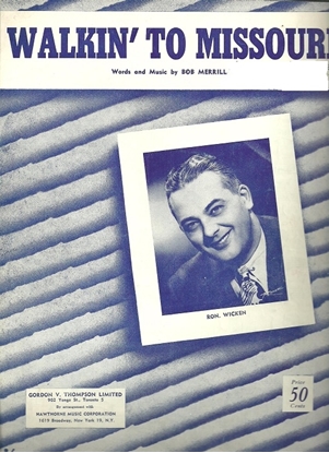 Picture of Walkin' to Missouri, Bob Merrill, performed by the Sammy Kaye Orchestra
