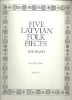 Picture of Five Latvian Folk Pieces, Walter Kemp, piano solo 