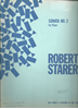Picture of Sonata No. 2 for Piano, Robert Starer, piano solo 