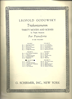 Picture of Triakontameron Vol. III, Leopold Godowsky, piano solo