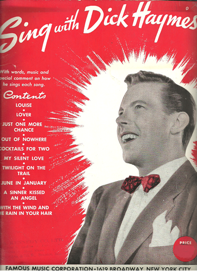 Sing With Dick Haymes Songbook 