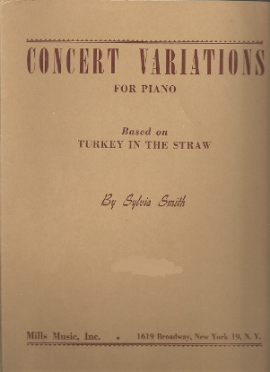 Picture of Concert Variations on Turkey in the Straw, Sylvia Smith