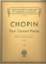 Picture of Four Concert Pieces, F. Chopin