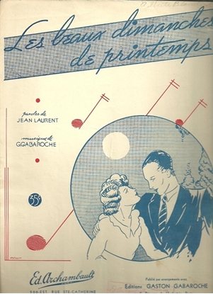 Picture of Les beaux dimanches de printemps, Jean Laurent & Gaston Gabaroche