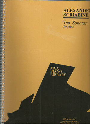 Picture of Alexander Scriabine, Ten Sonatas for Piano, ed. Harold Sheldon