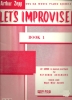 Picture of Let's Improvise Book 1, Arthur Zepp, piano 