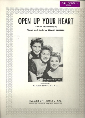 Picture of Open Up Your Heart(And Let the Sunshine In), Stuart Hamblen