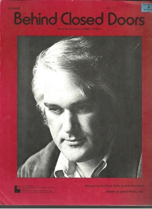 Picture of Behind Closed Doors, Kenny O'Dell, recorded by Charlie Rich