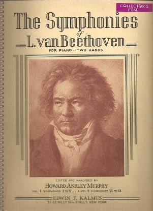 Picture of The Symphonies of L. van Beethoven Vol. 2, transcribed for piano solo by Howard Ansley Murphy