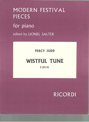 Picture of Wistful Tune, Percy Judd, piano solo 