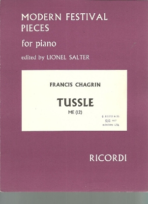 Picture of Tussle, Francis Chagrin, piano solo