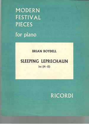Picture of Sleeping Leprechaun, Brian Boydell, piano solo 