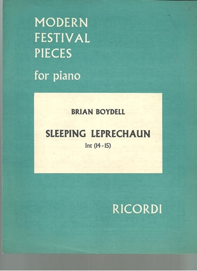 Picture of Sleeping Leprechaun, Brian Boydell, piano solo 