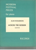 Picture of Across the Border, Alan Richardson, piano solo
