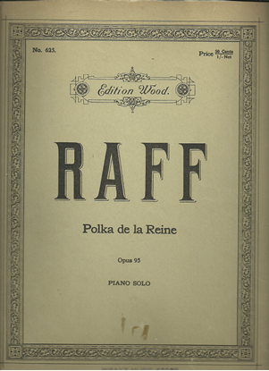 Picture of Polka de la Reine Op.95, Joachim Raff, piano solo 