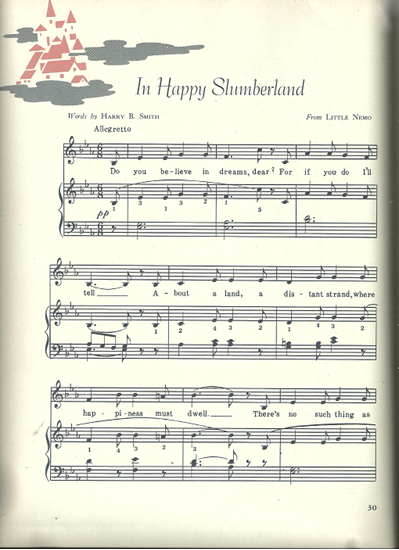 Picture of In Happy Slumberland, Victor Herbert, from "Little Nemo"