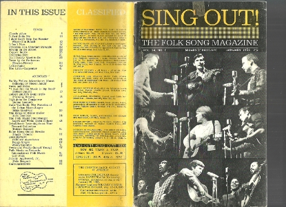 Picture of Sing Out Volume 14 No. 6, Broadside Hoot - NYC, The Folk Song Magazine