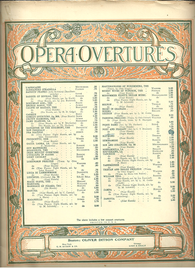 Picture of Poet and Peasant Overture, Franz von Suppe, arr. by C. T. Brunner for two pianos eight hands
