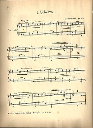Picture of Scherzo, Oskar Merikanto Op. 6 No. 4
