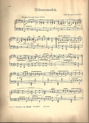 Picture of Midsommarlek, Selim Palmgren Op. 64 No. 2