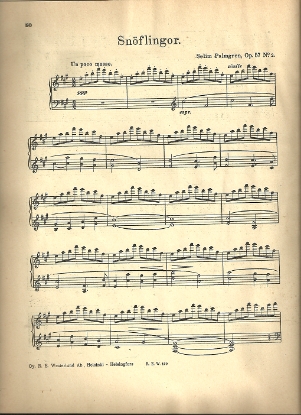 Picture of Snoflingor, Selim Palmgren Op. 57 No. 2