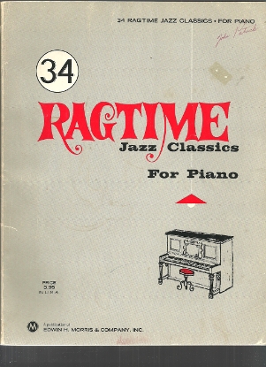 Picture of 34 Ragtime Jazz Classics