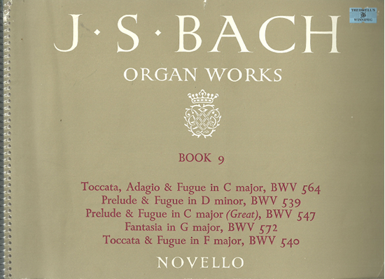 Picture of J. S. Bach Organ Works Novello Book  9