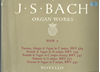 Picture of J. S. Bach Organ Works Novello Book  9