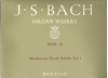 Picture of J. S. Bach Organ Works Novello Book 18
