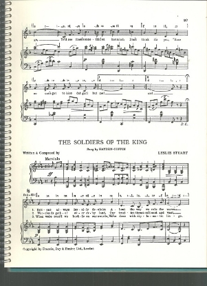 Picture of The Soldiers of the King, Leslie Stuart, sung by Hayden-Coffin, British Music Hall, pdf copy