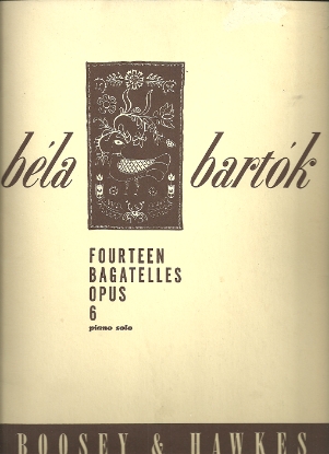 Picture of Fourteen Bagatelles Op. 6, Bela Bartok