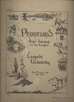 Picture of Phonoramas, Java Suite in Four Parts, Part 3, Leopold Godowsky, piano solo