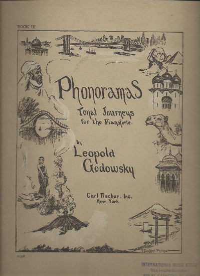 Picture of Phonoramas, Java Suite in Four Parts, Part 3, Leopold Godowsky, piano solo