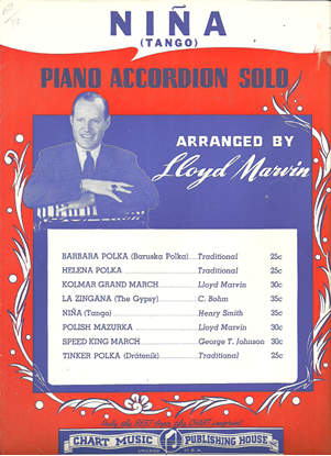 Picture of Nina (Tango), Henry Smith, transcribed by Lloyd Marvin for accordion solo