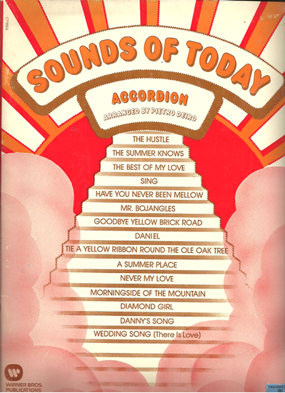 Picture of Sounds of Today, arr. for accordion by Pietro Deiro, songbook