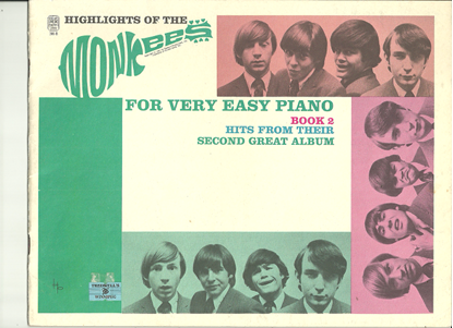 Picture of Highlights of The Monkees for Very Easy Piano Book 2