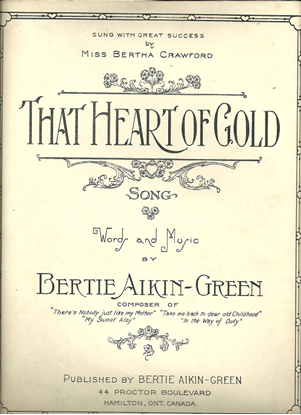 Picture of That Heart of Gold, Bertie Aikin-Green