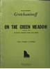 Picture of On the Green Meadow Op. 99, A. Gretchaninoff, 10 Easy Piano Duets for Children
