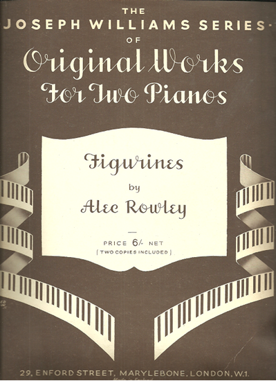 Picture of Figurines, Alec Rowley, piano duo