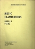Picture of Western Board of Music, Grade 1 Piano Exam Book, 1965 Edition
