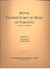 Picture of Royal Conservatory of Music, Grade  2 Piano Exam Book, 1960 Edition, University of Toronto