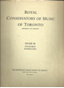 Picture of Royal Conservatory of Music, Grade  3 Piano Exam Book, 1953 Edition, University of Toronto