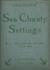Picture of One More Day My John, No. 1 from "Sea Chanty Settings", Percy Grainger