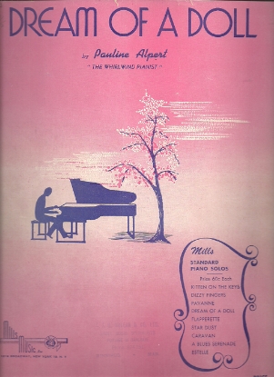 Picture of Dream of a Doll, Pauline Alpert "The Whirl Wind Pianist", piano solo 