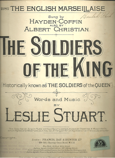 Picture of Soldiers of the King, Leslie Stuart