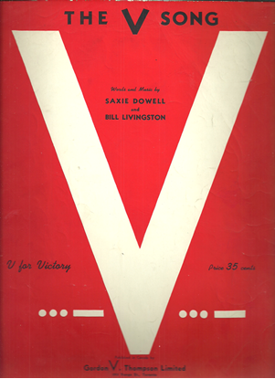 Picture of The "V" Song (V for Victory), Saxie Dowell & Bill Livingston