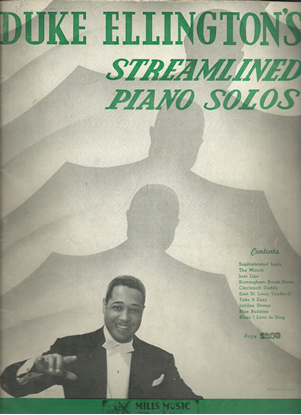 Picture of Duke Ellington's Streamlined Piano Solos, arr. James Matte